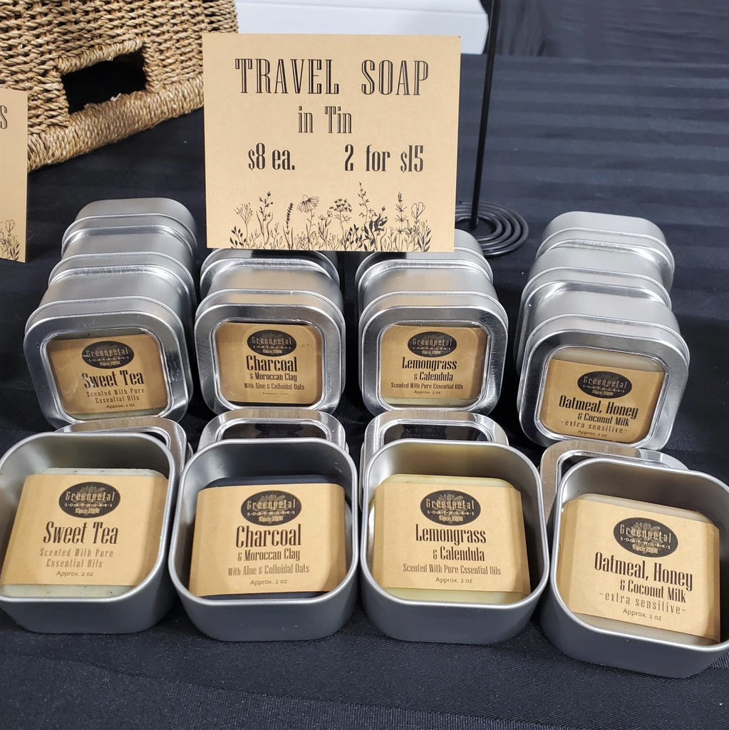 TRAVEL SOAP & TIN