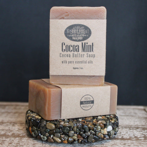 COCOA MINT ~ Cocoa Butter Soap