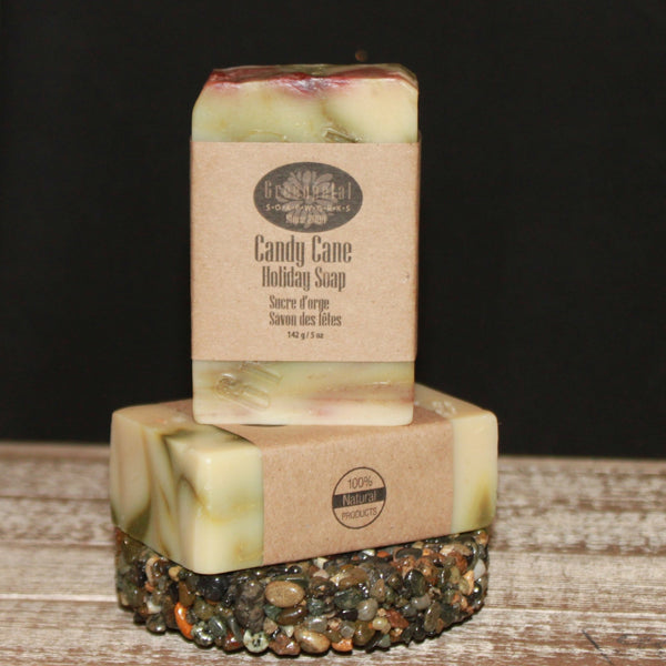 CANDY CANE HOLIDAY SOAP