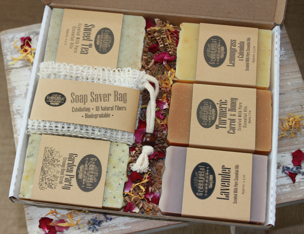 6 ~100% Natural ~ Large Half Bars ~ FREE SHIP
