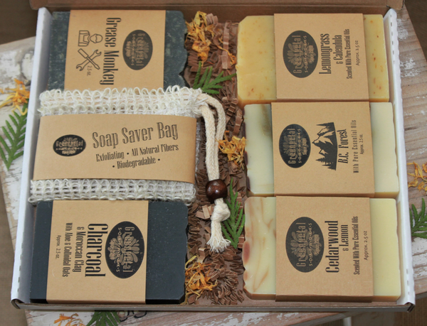 6 ~100% Natural ~ Large Half Bars ~ FREE SHIP